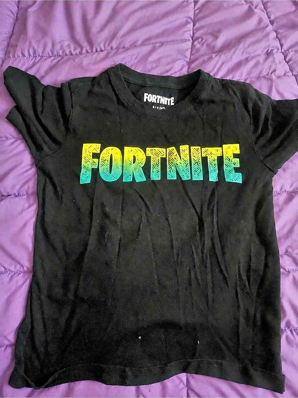 Fortnite Graphic Short Sleeve Tee Girls Size 6/7